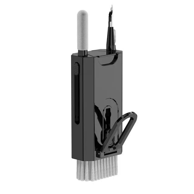 18 in 1 Computer Keyboard Cleaner Kit Phone Tablet Camera Screen Cleaning Tools Earphone Clean Brush Keycap Puller Phone Holder